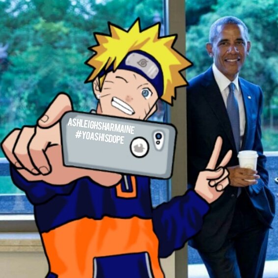Ashleigh Sharmaine No Twitter When Naruto Meet Obama Ig Ashleighsharmaine Yoashisdope Ashleighsharmaine Naruto Barackobama