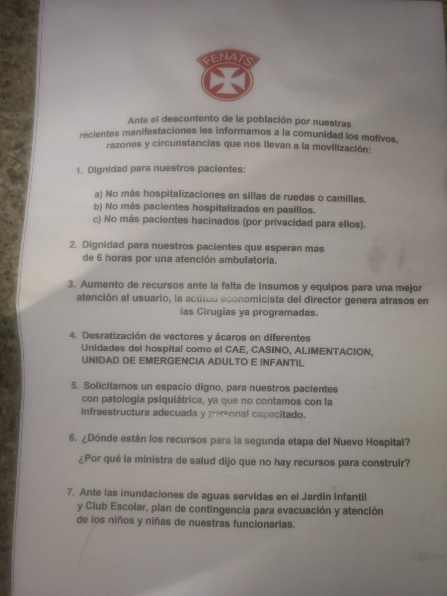 FenatsHGF's tweet photo. @biobio @adnradiochile @ucvradio @Tele13_Radio @ucvradio para que conozcan lo que realmente sucede en el hospital Fricke #CiudadanoADN https://t.co/j3zFns5veg