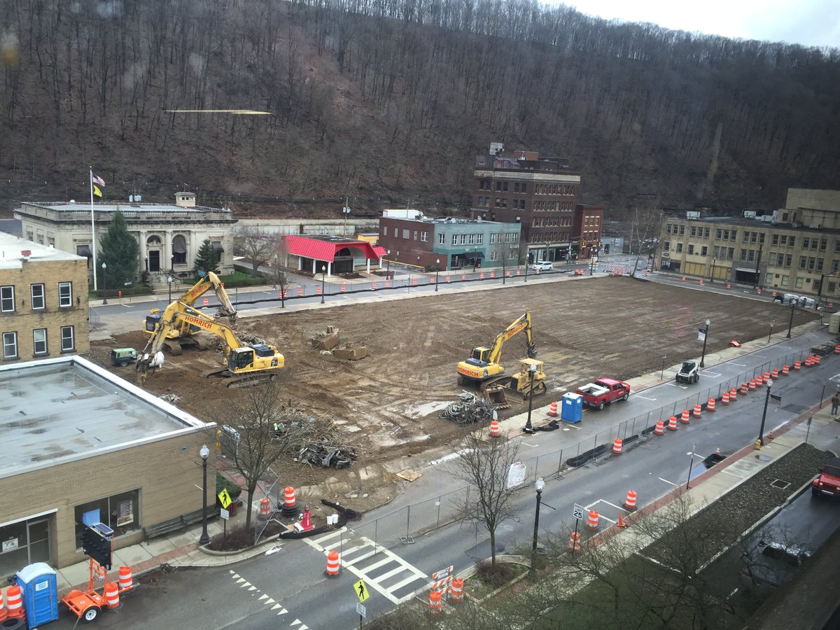 511PAErie's tweet photo. Demo portion of the work at #OCMultimodalHub location is nearing completion. https://t.co/fNne4VIaAs