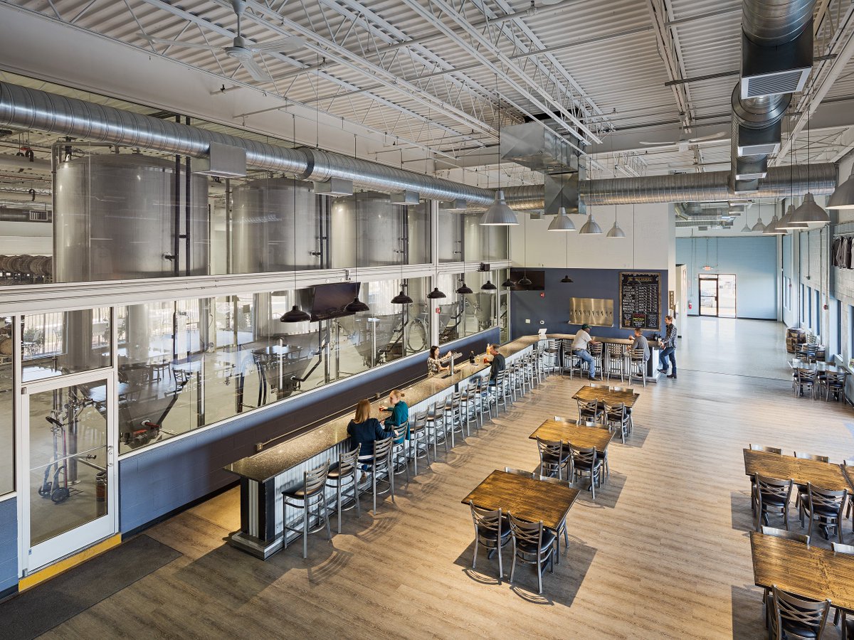 Here is the lovely Double Nickle #Brewing #Company we completed last year! Located only a few minutes outside of #Philly <a href="/dblnickelbrew/">Double Nickel</a> 🍻