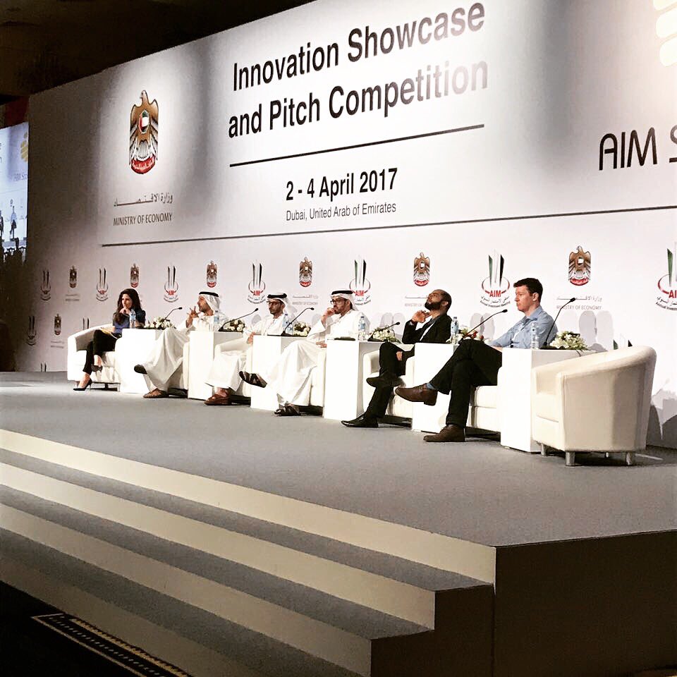 SirineFad's tweet photo. Leading a #startup support #panel at #aim2017 @AIM_Startup where to go for #Funding #mentorship affordable setup &amp; more? @Dtec_dso of course https://t.co/DwR2Gfd0cu