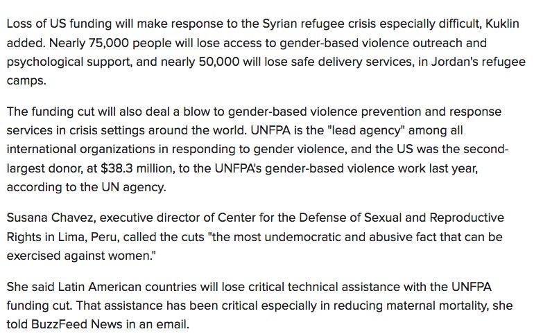 tomgara's tweet image. 50,000 pregnant women in Syrian refugee camps will lose access to safe delivery services due to US funding cut: buzzfeed.com/jinamoore/the-…