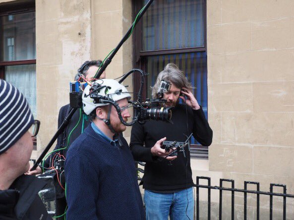 signal__agency's tweet photo. Just a man walking down the street with a large camera strapped to his head #NothingToSeeHere #AgencyLife https://t.co/PqPXtjLuYa
