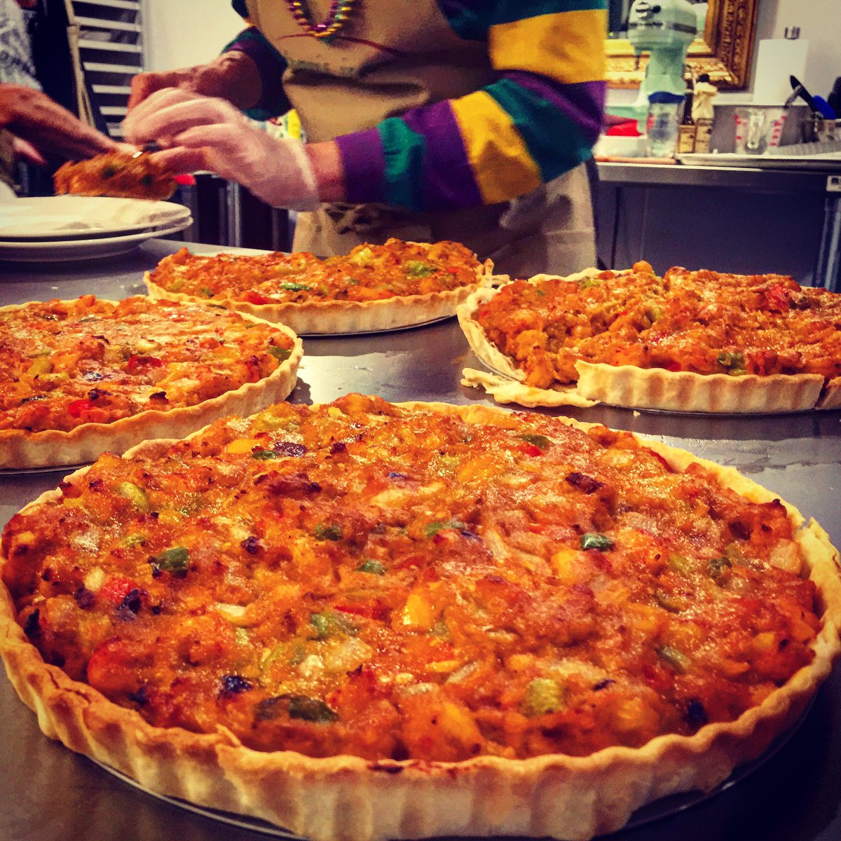 #crawfishpie by Chef Teddi.