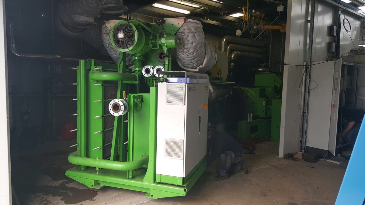 dampootje's tweet photo. Ook deze week weer lekker bezig, demontage Warmte Kracht Installatie #mooiputsje @DamstraDriezum https://t.co/fBdN56yKZi
