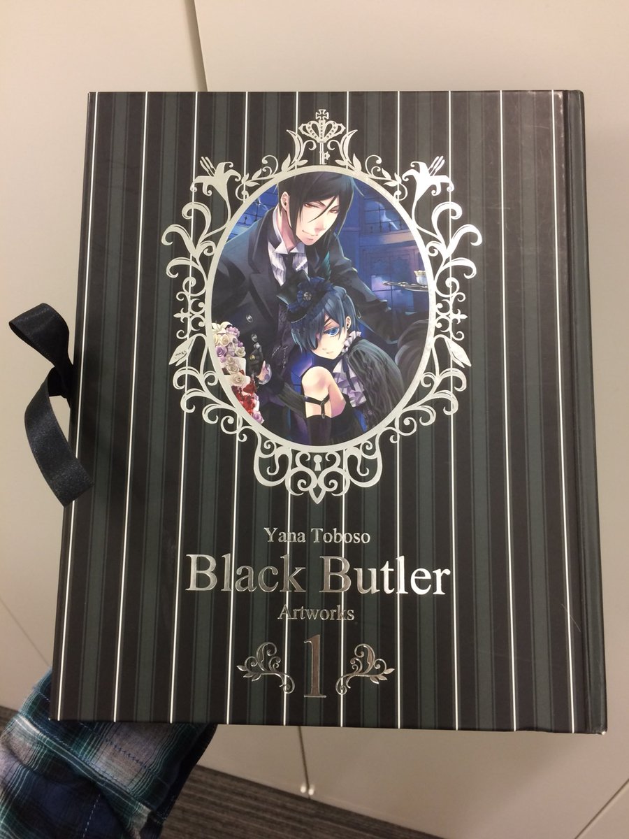 クマ 枢やな画集 黒執事 1 重版出来 リボンで結ぶコダワリ仕様 黒執事 サーカス編まで 前作 Rustblaster のイラストを網羅 黒執事