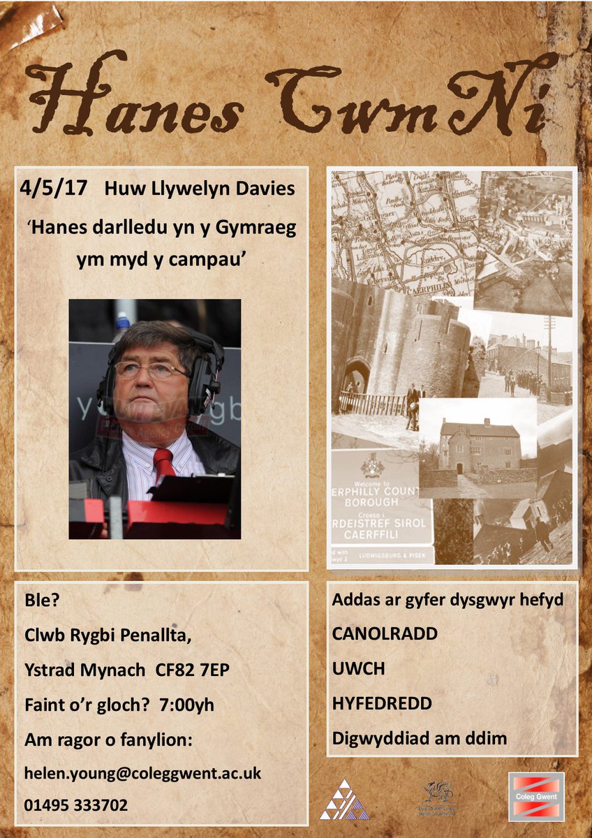 Beth dych chi'n wneud ar ôl Y Pasg? Dyma rywbeth am fis Mai. Dewch i gwrdd â Mr Huw Ll Davies <a href="/Cymraeg_Cymuned/">Sarah Meek</a> <a href="/Welshworkplace/">John Woods</a>