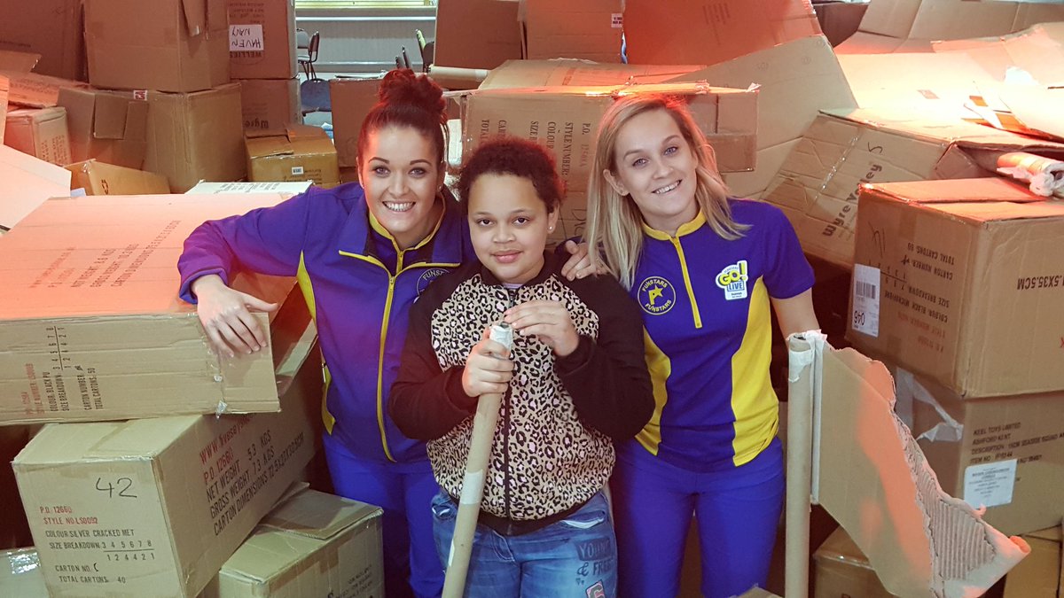 shadellie's tweet photo. @FunStarsGoLive #caister camp cardboard! https://t.co/Xkwhd1sNj6