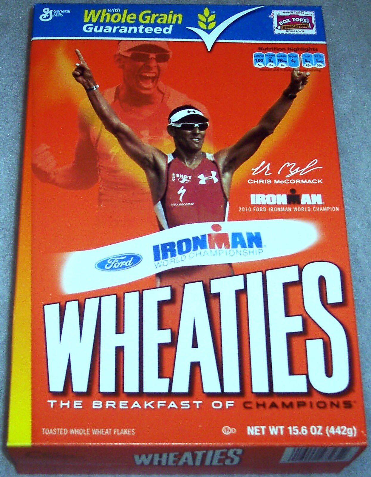 2011 Chris McCormack Ford Ironman World Champion box. Happy Birthday Enjoy your day! 