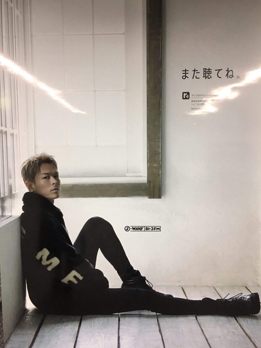 jsb_mxo's tweet photo. #jwave #今市隆二 https://t.co/f066Jwuie9