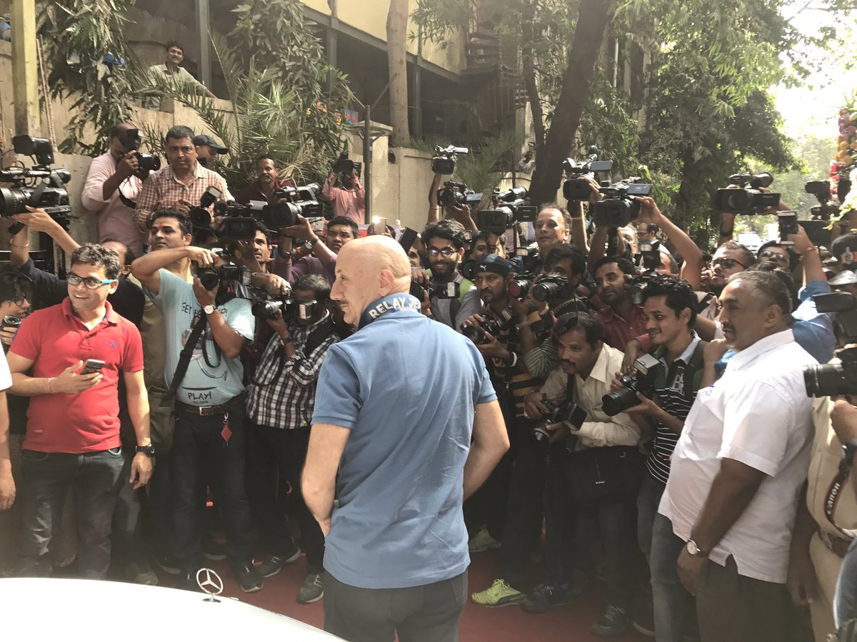 Anupam Kher (@anupampkher) on Twitter photo It was nice to b at d opening of new office of <a href="/CBFC_India/">CBFC India</a>. And meeting <a href="/SrBachchan/">Amitabh Bachchan</a> is always a delightful experience.:) <a href="/NihalaniPahlaj/">Pahlaj Nihalani</a> It was nice to b at d opening of new office of <a href="/CBFC_India/">CBFC India</a>. And meeting <a href="/SrBachchan/">Amitabh Bachchan</a> is always a delightful experience.:) <a href="/NihalaniPahlaj/">Pahlaj Nihalani</a>