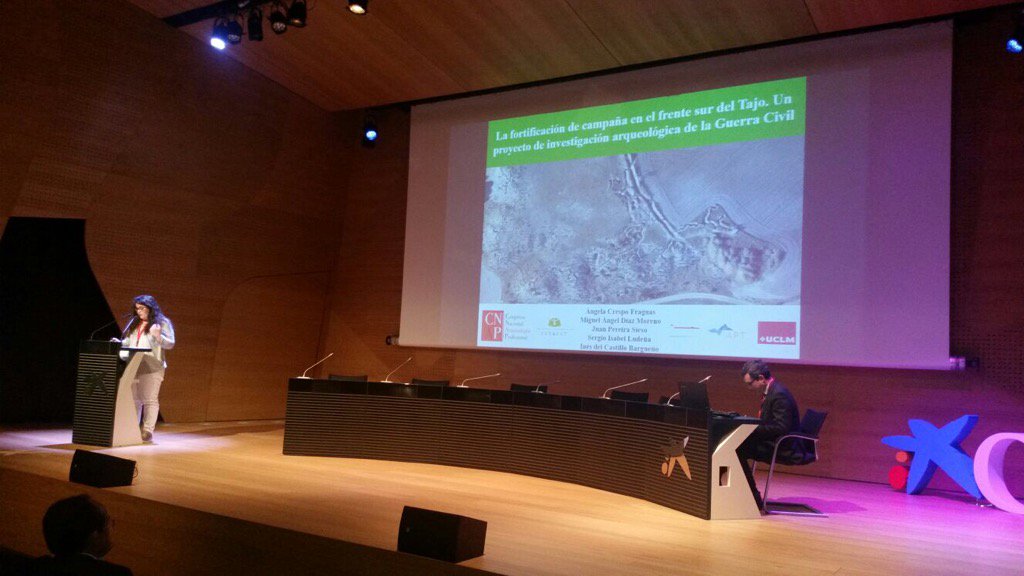 CDLAragon's tweet photo. Proyecto sobre la Guerra Civil en Toledo en #CNaP2017 por @Cota667 @uclm_es https://t.co/QRinLgsxOA