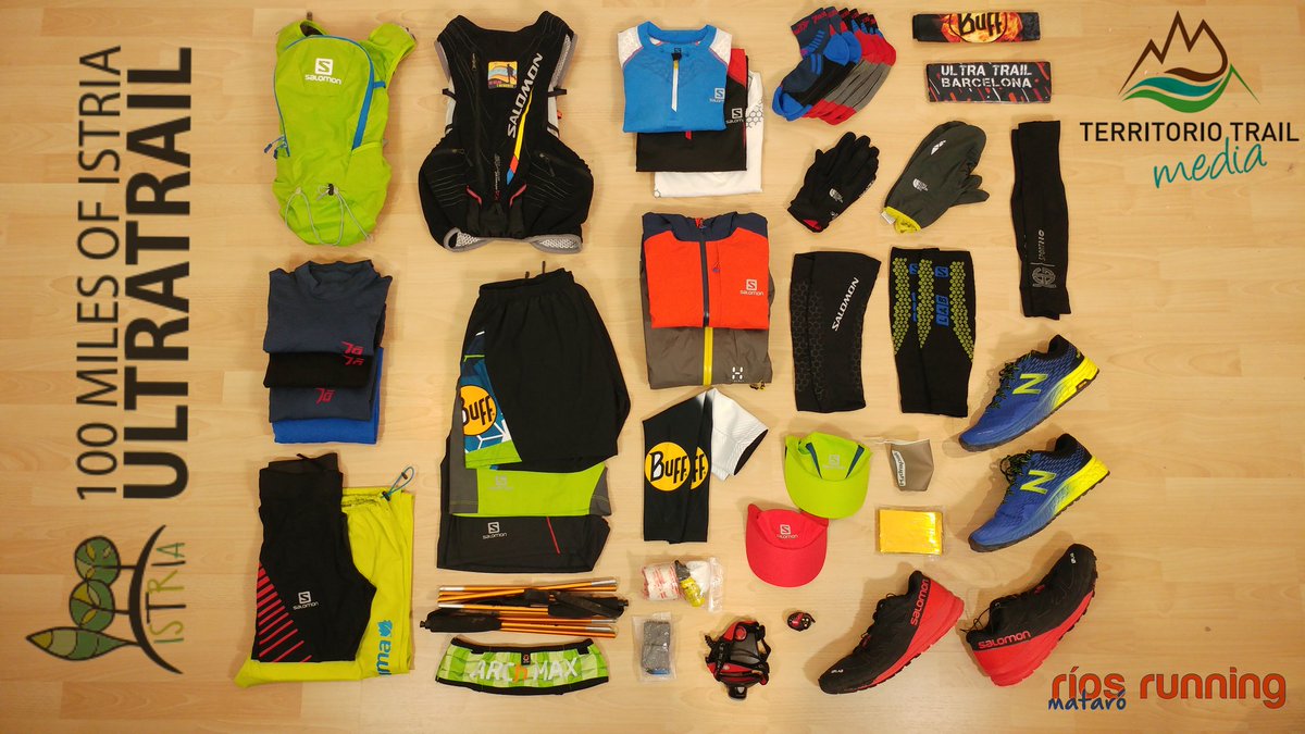 ElLabDeJuan's tweet image. Material preparado para las 100 millas de Istria #Croatia primado la seguridad ante todo.
#trialrunning #ultratrail #istria