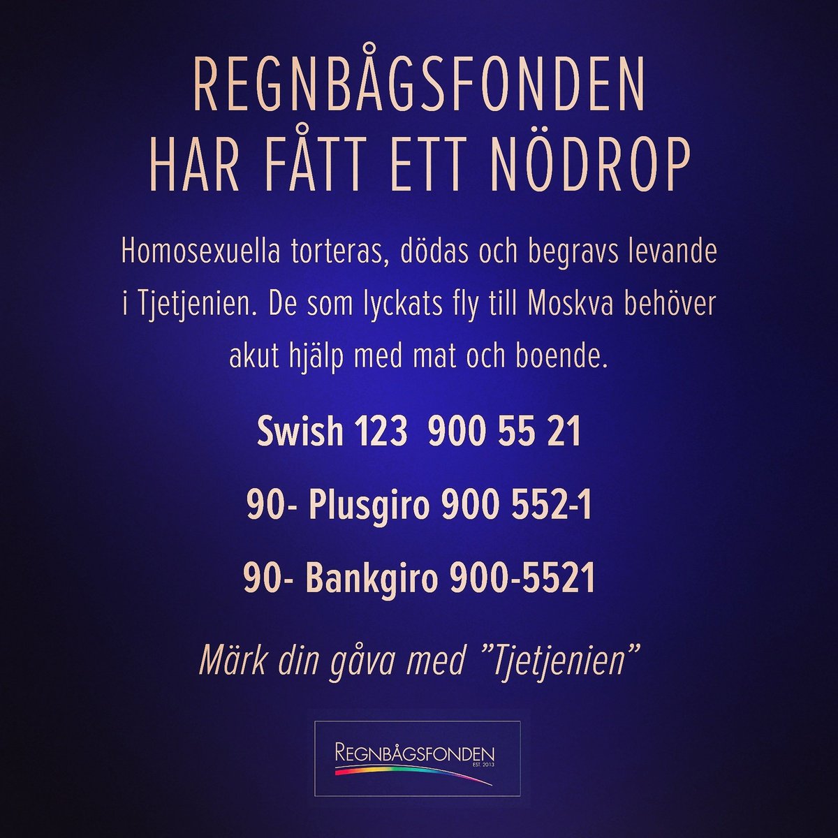 Jonas_Gardell's tweet photo. Vi har nått 500 000 kr! Jag är helt omtumlad. Men fortsätt swisha! Fortsätt bry er! Ni är dropparna som urholkar stenen! 💖 https://t.co/fYZg35QVQg