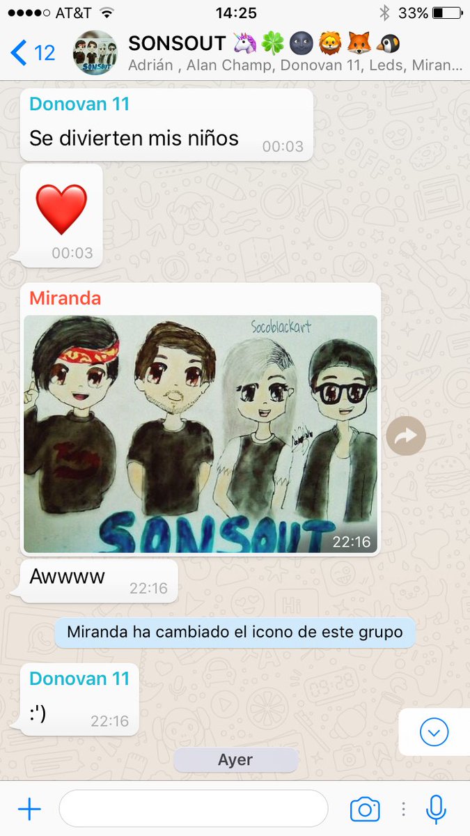 Muchas gracias por hacernos dibujos y todas esas cosas cool 🤘🏽❤