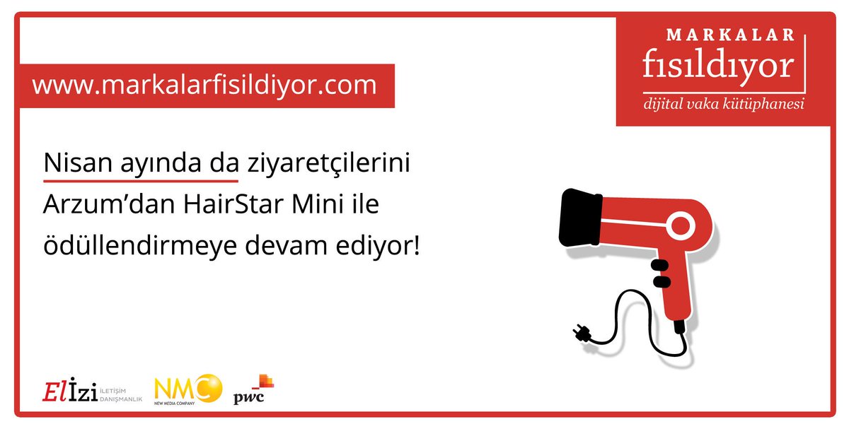 PR_Dunyasi's tweet photo. Markalar Fısıldıyor Nisan ayında da ziyaretçilerini Arzum'dan HairStar Mini ile ödüllendirmeye devam ediyor!
#DijitalVakaKutuphanesi
#Vestel https://t.co/SdqoKQMgrT