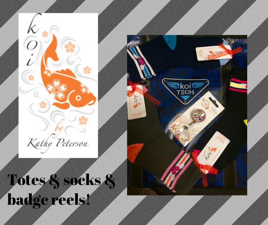 FirstUniform19's tweet image. #SNILM #SneakPeek #Swagbag Goodies from Koi Designer Scrubs. #nurselife #nursing