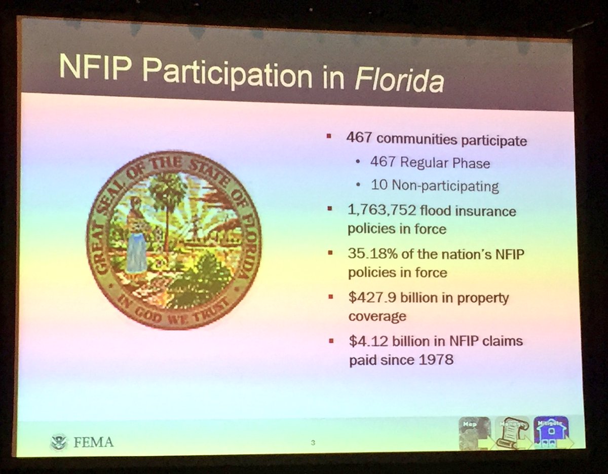 zambitochris's tweet photo. Floodplain management in Florida...it's a pretty big deal. Thanks to all the practitioners working to keep their communities safe @FLfloods https://t.co/Cb13pABWXy