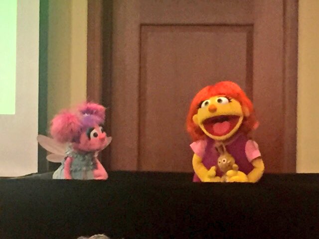 ChildrensNatl's tweet photo. Julia @SesameStreet's newest muppet increases knowledge & acceptance of #Autism per research from @gumedcenter & @Childrenshealth https://t.co/Ihd1jEhttX