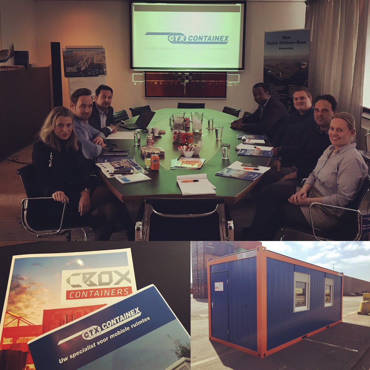 CBOXcontainers's tweet photo. Containex product training with CBOX Sales &amp; Rentals team #cboxcontainers #training #containers #cabins #officeunits https://t.co/xQaMZ6GsUB