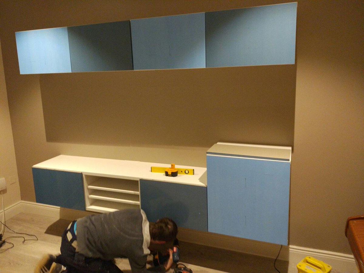 MrFlatpackIE's tweet photo. Recent fit out in Dublin.. The level was put to good use β #youbuywebuild #flatpackfurniture #furnitureassembly #mrflatpack.ie #dublin https://t.co/Qi2c1jgFqe