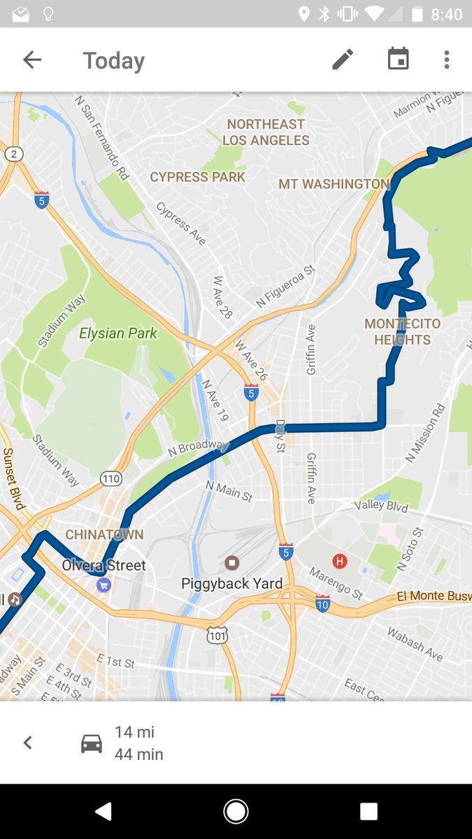When #LA traffic is so bad that this somehow made sense.