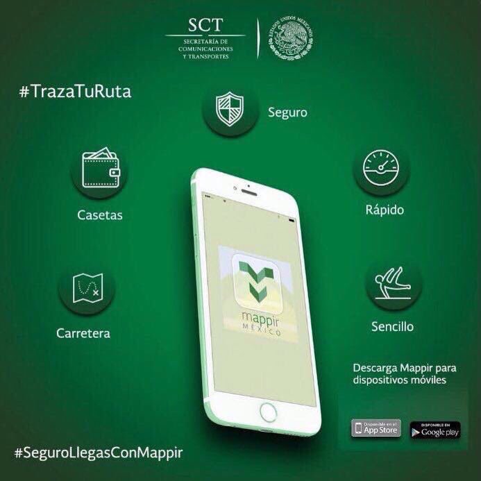 paco_elizondo's tweet photo. Traza tu ruta de viaje estas #vacaciones con la app #Mapir puedes descargarla en tu celular @jrodartel @centro_sct_qroo https://t.co/YL16IO3sk3