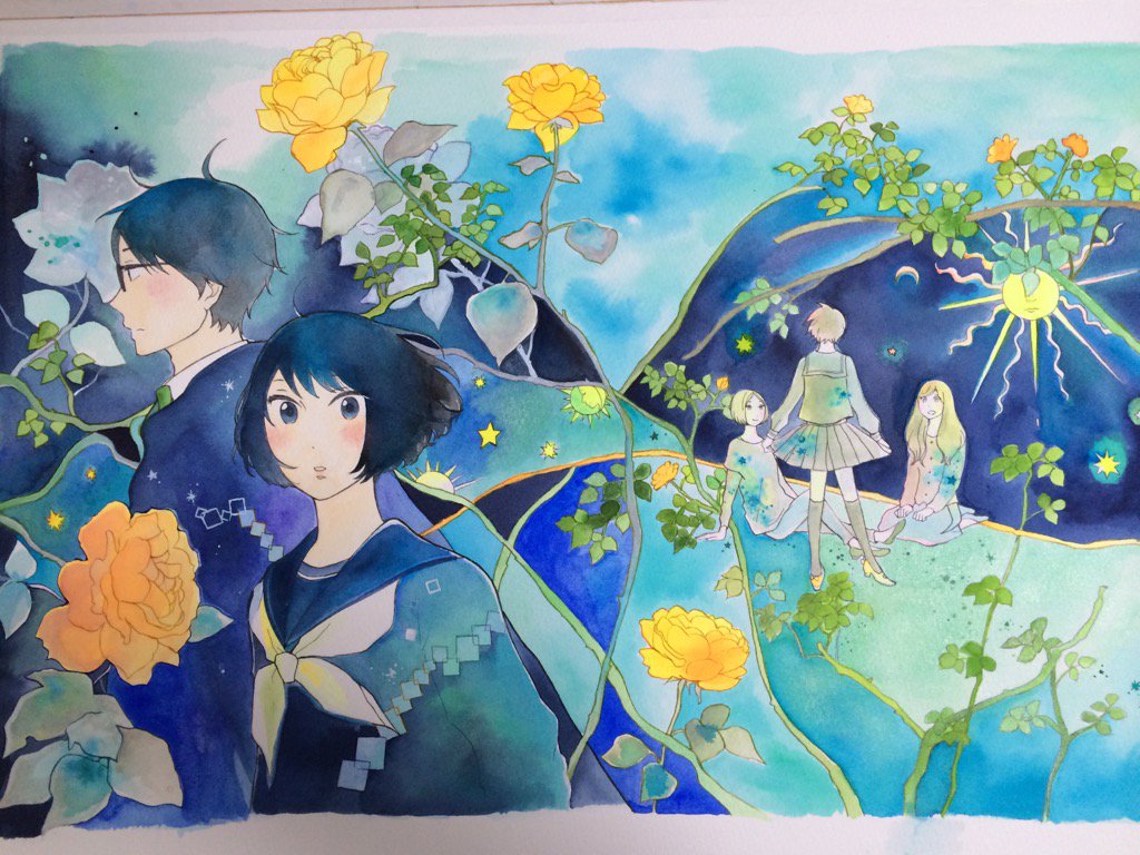 磯谷友紀 ながたんと青と 3 12 結構前の絵が出てきたので 恋と病熱の表紙だ 磯谷友紀 ながたんと青と 3 12 結構前の絵が出てきたので 恋と病熱の表紙だ
