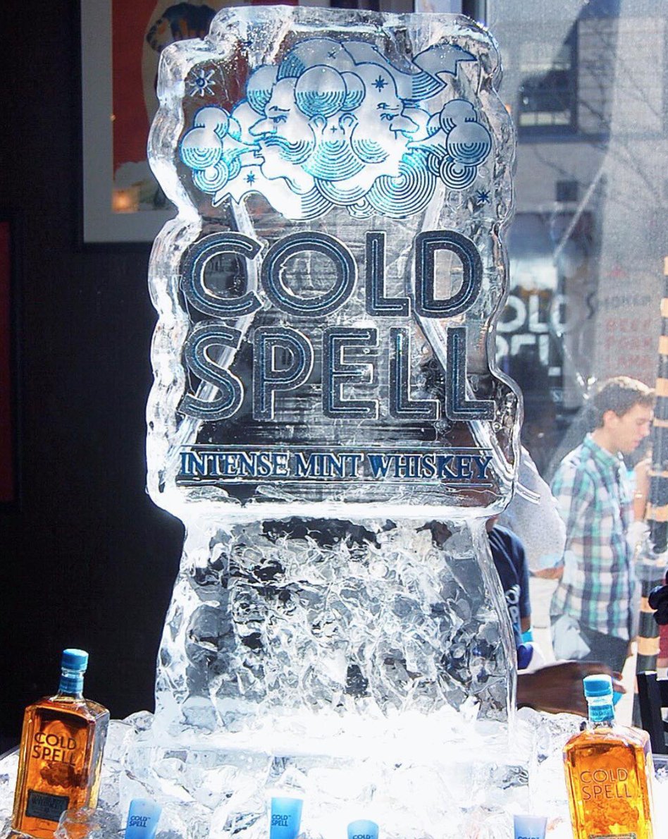 ColdSpellUS's tweet photo. One of these things is cooler than the other. #ColdSpellWhiskey https://t.co/54JAdPBg7G