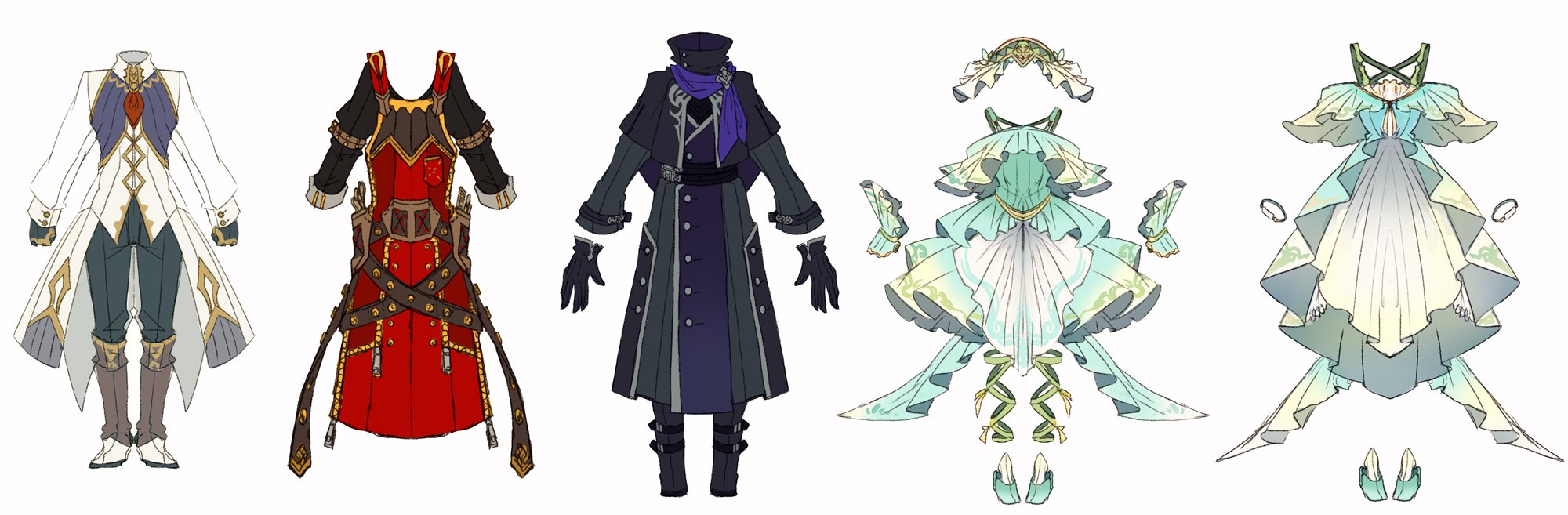 定番服をファンタジーにデザインする 定番服をファンタジーにデザインする