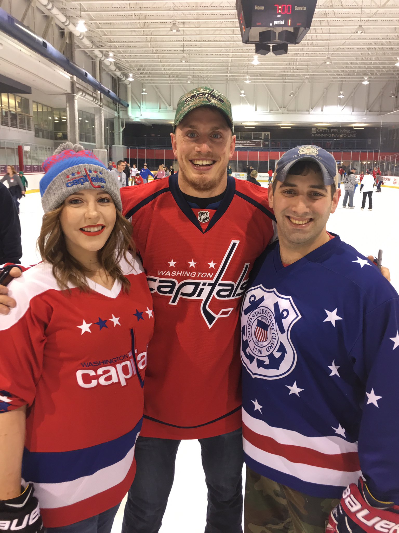 COAST GUARD HOCKEY on X: Our very own Jonathan Ricardo is a finalist 4 the  @Capitals jerseys off our backs! Go vote for him!   @russianmachine  / X