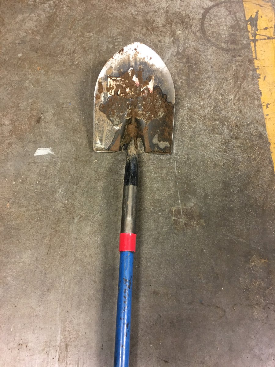 What do you see? A dirty shovel? We see the potential to change our community. #perspective #toolsforchange