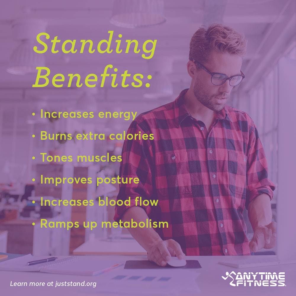 AnytimeUponAvon's tweet photo. Tuesday tips: The benefits of standing! https://t.co/DBiUxYjBHK