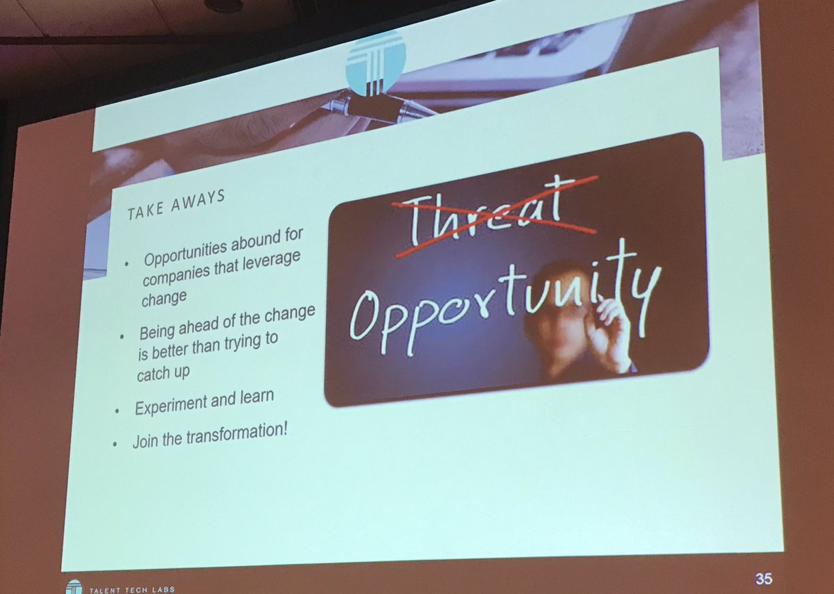 brucechau's tweet photo. My favorite @TalentTechLabs slide! Join the transformation! Opportunities are abound. @ACSESSCanada #canada2work2017 https://t.co/Q7L3GcNRj1