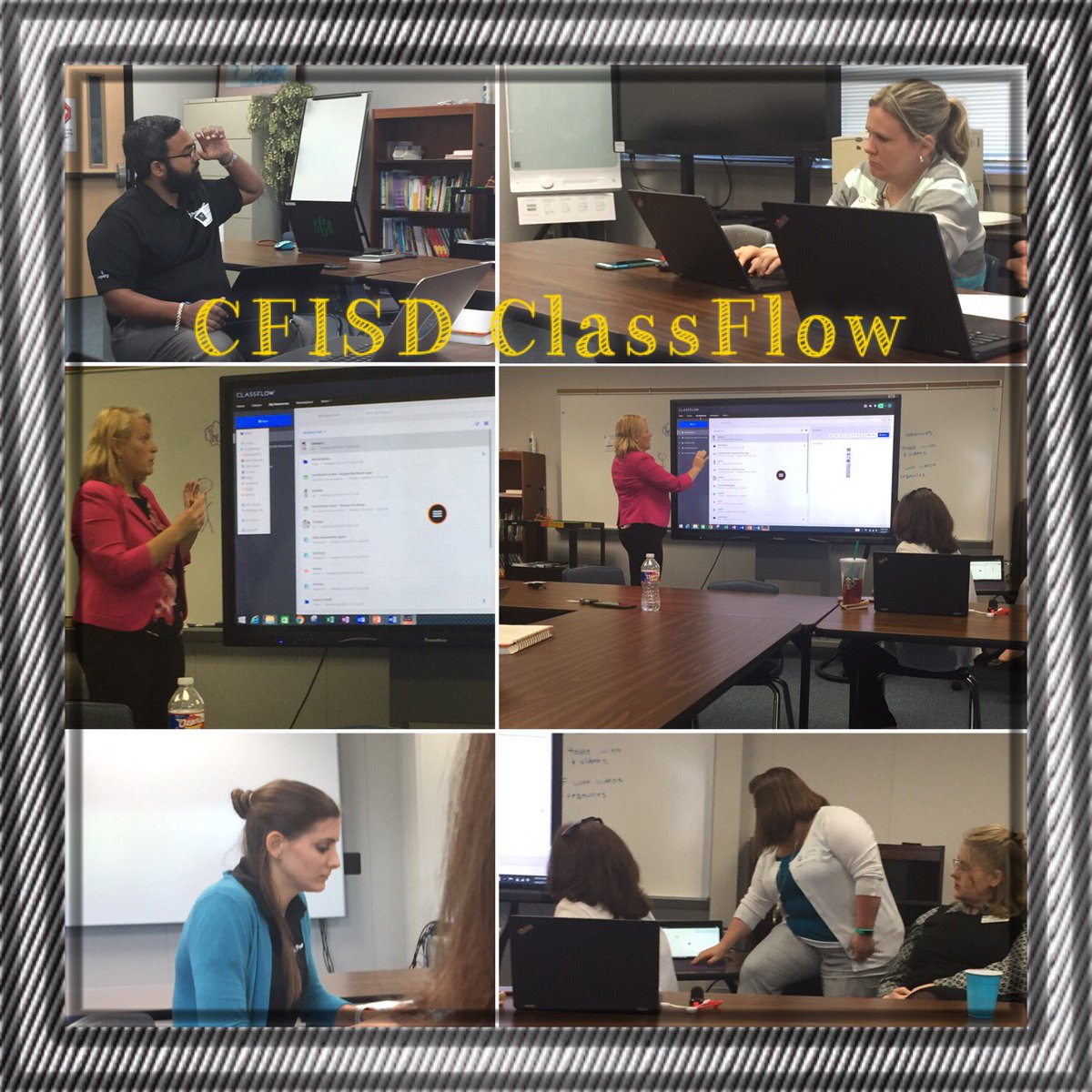 #cfisdwired @ClassFlow #cfisdpk1 Emma and Joe fielding questions for ease of use! Excited!