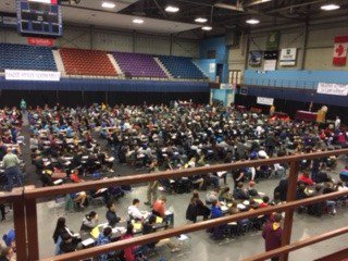 MarshaASnyder's tweet image. Loving life at Maine State Math Meet #mathmeet #thorntonacademy
