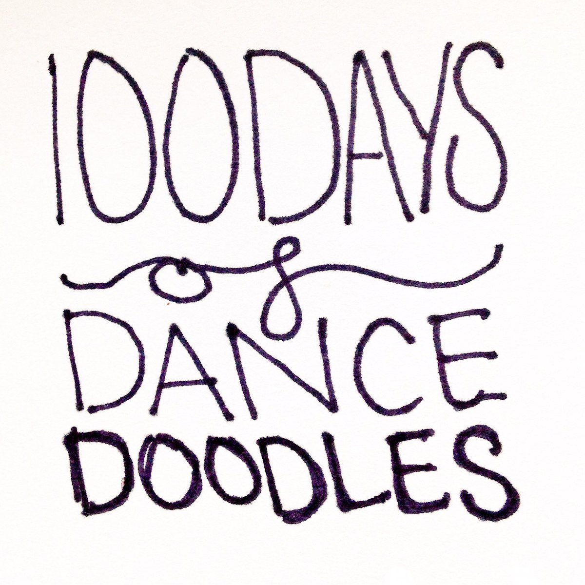 Now on Instagram @DancekellyStyle and starting off my feed with #The100DayProject #100daysofdancedoodles