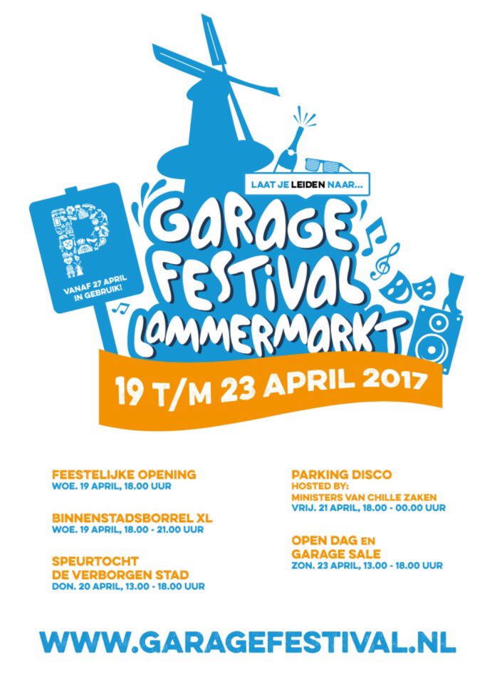 Na 2,5 jaar gaat het dan echt gebeuren. De diepste parkeergarage van #Europa gaat #open en dat mag gevierd worden. #garagefestival #Leiden