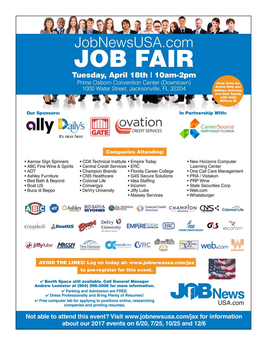 Job News Jax (jax_job) Twitter