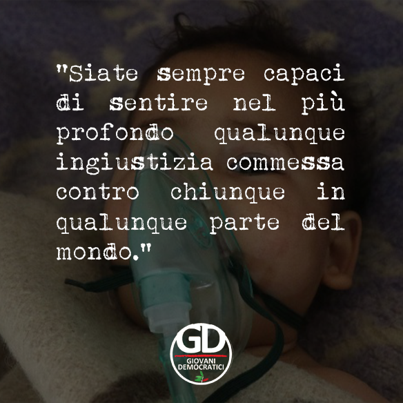 gdnazionale's tweet photo. Se dimentichiamo le nostre parole d'ordine verremo meno al ruolo che la storia ci impone, come UE, come Italia, come PSE e come PD. #syria https://t.co/v0CBilCtLI