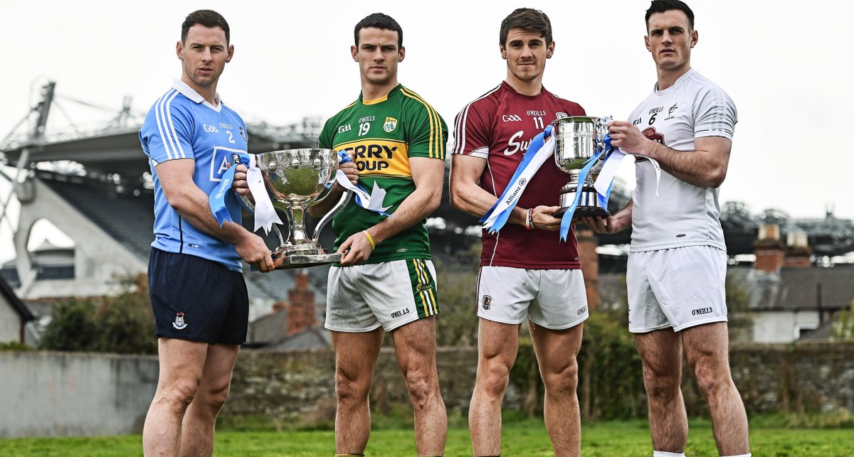 officialgaa's tweet photo. RT our #TicketTuesday competition tweet &amp; YOU could WIN tickets to Sunday's #AllianzLeagues Division 1 and 2 Football Finals in @CrokePark https://t.co/EyiSrLS42K