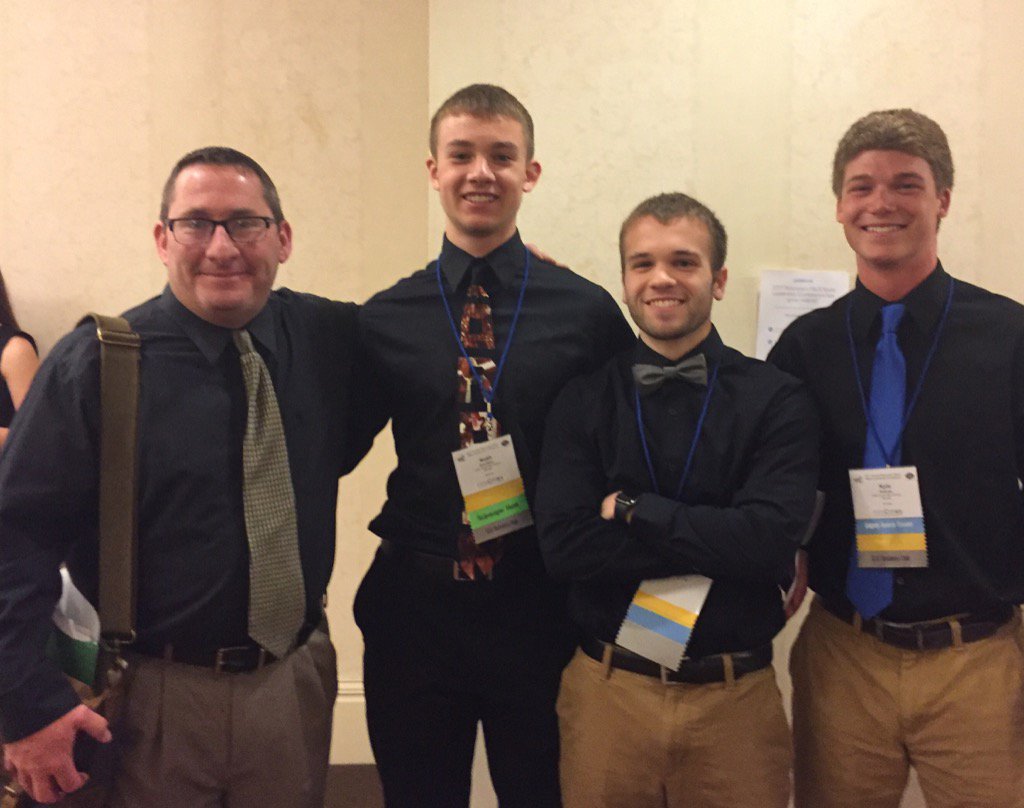 jlavigne1640's tweet photo. @LittleChuteFBLA @LC_Locker_Room The FBLA marketing team feeling confident after final presentation! @lcmustangs https://t.co/csFWRkC040