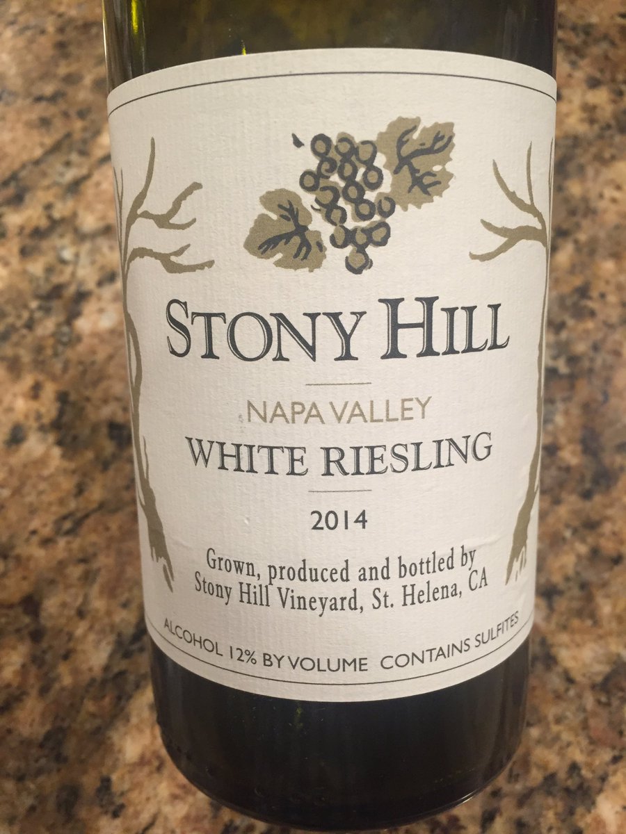 Matt_Goldfarb's tweet photo. Always great @StonyHillWine #napavalley #riesling https://t.co/ymFiry33gQ