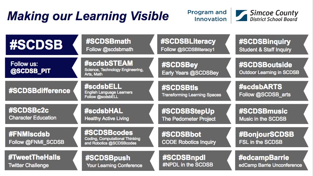 SCDSB Program tweet media