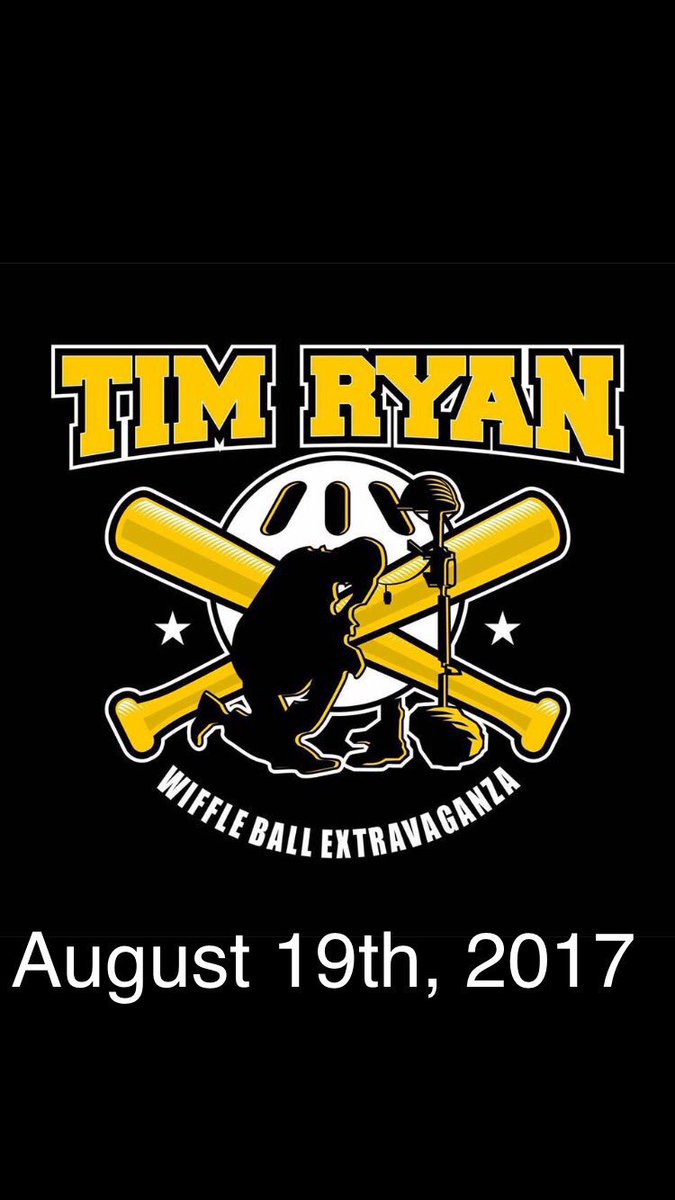 dighton87's tweet photo. The 6th annual Tim Ryan Wiffleball Extravaganza will be held August 19th, 2017 https://t.co/UmFIDew63D