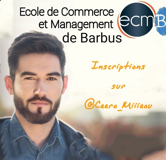 Caro_Miaou's tweet photo. #ECMB
Direction : @Caaro_Miiiaou
Chargรฉ de communication : @Caaro_Miiiaou
Inscriptions : @Caaro_Miiiaou
Suivi des รฉlรจves : @Caaro_Miiiaou https://t.co/uzdBPrqqHc