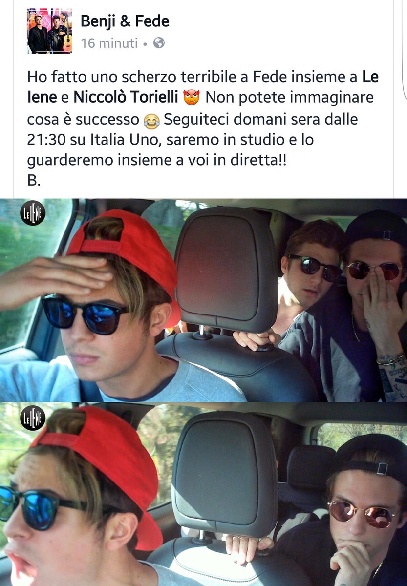 AlessiaPecoraro's tweet photo. @jaxofficial @Fedez Seguono le vostre ormeee!😂 #iononcistodentro https://t.co/iN2ijKZknP