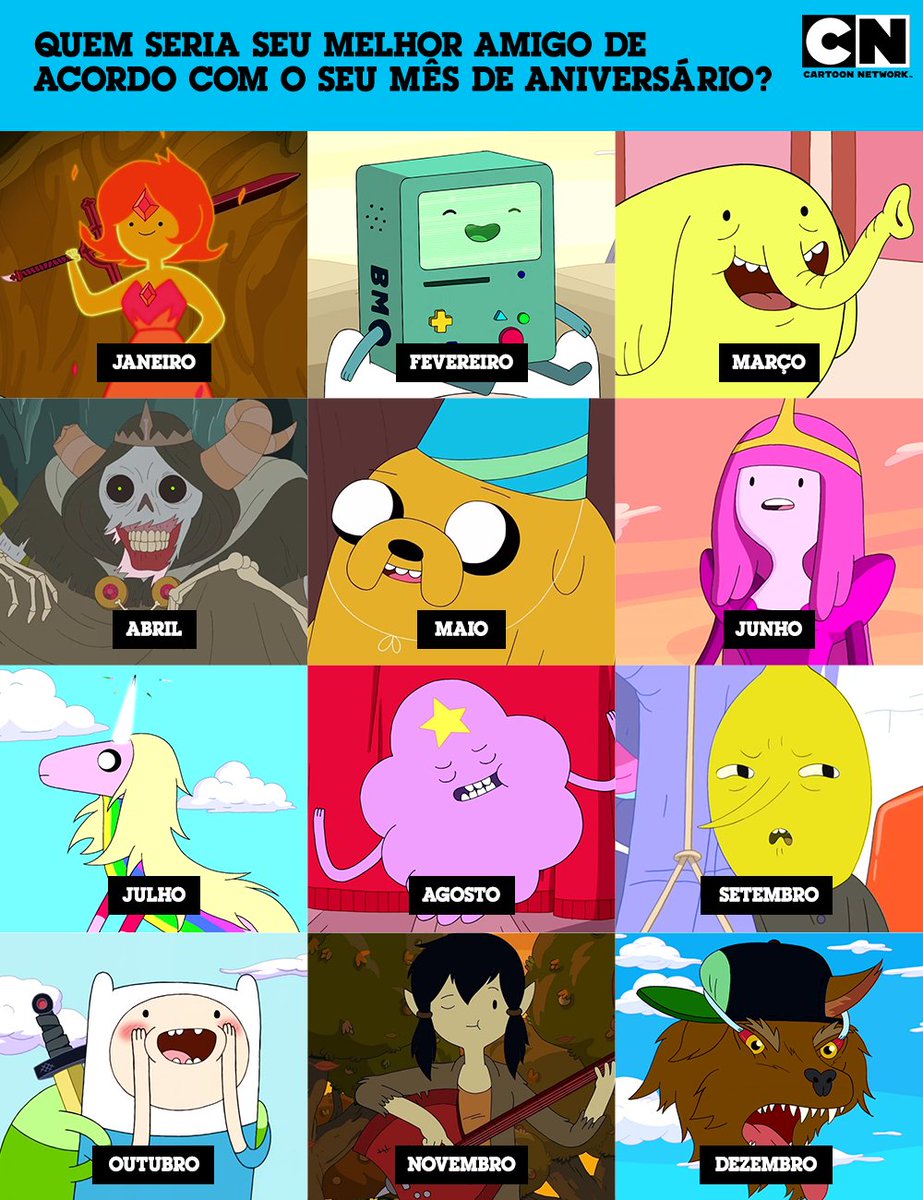 Cartoon Network Brasil - Uhuuuuu! Marque aquele amigo que sempre