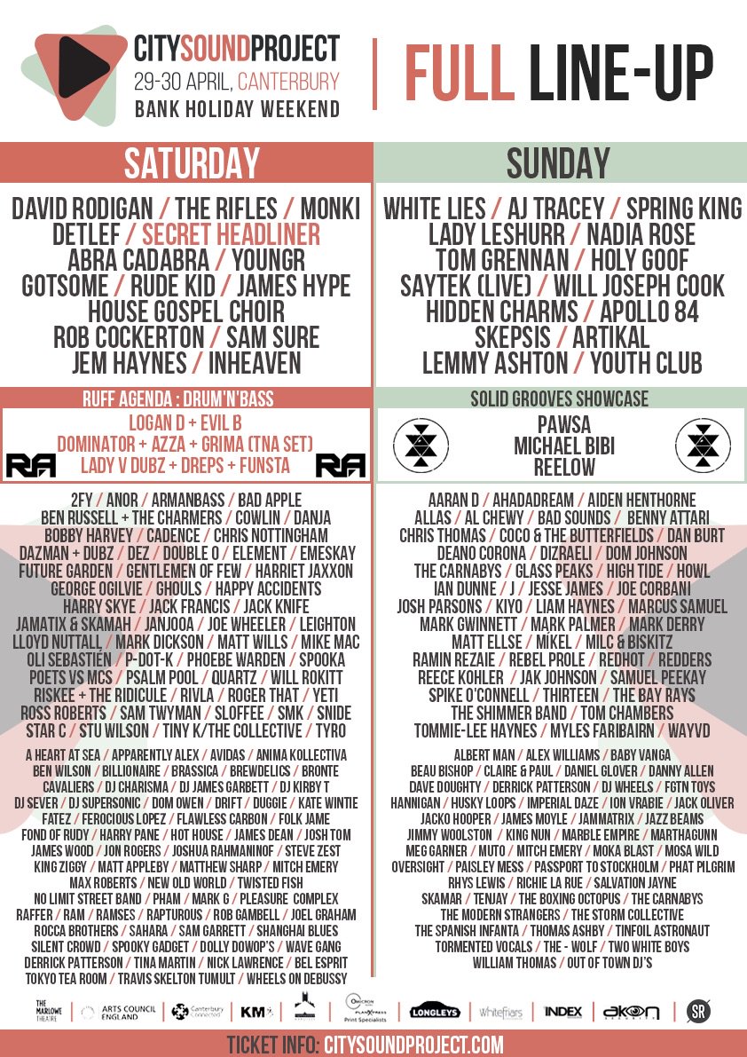 CitySoundPro's tweet image. City Sound Project 2017 - All acts now announced! Tix: goo.gl/I9uY1u

@DavidRodigan @monki_dj @abznoproblem17 @DetlefMusic