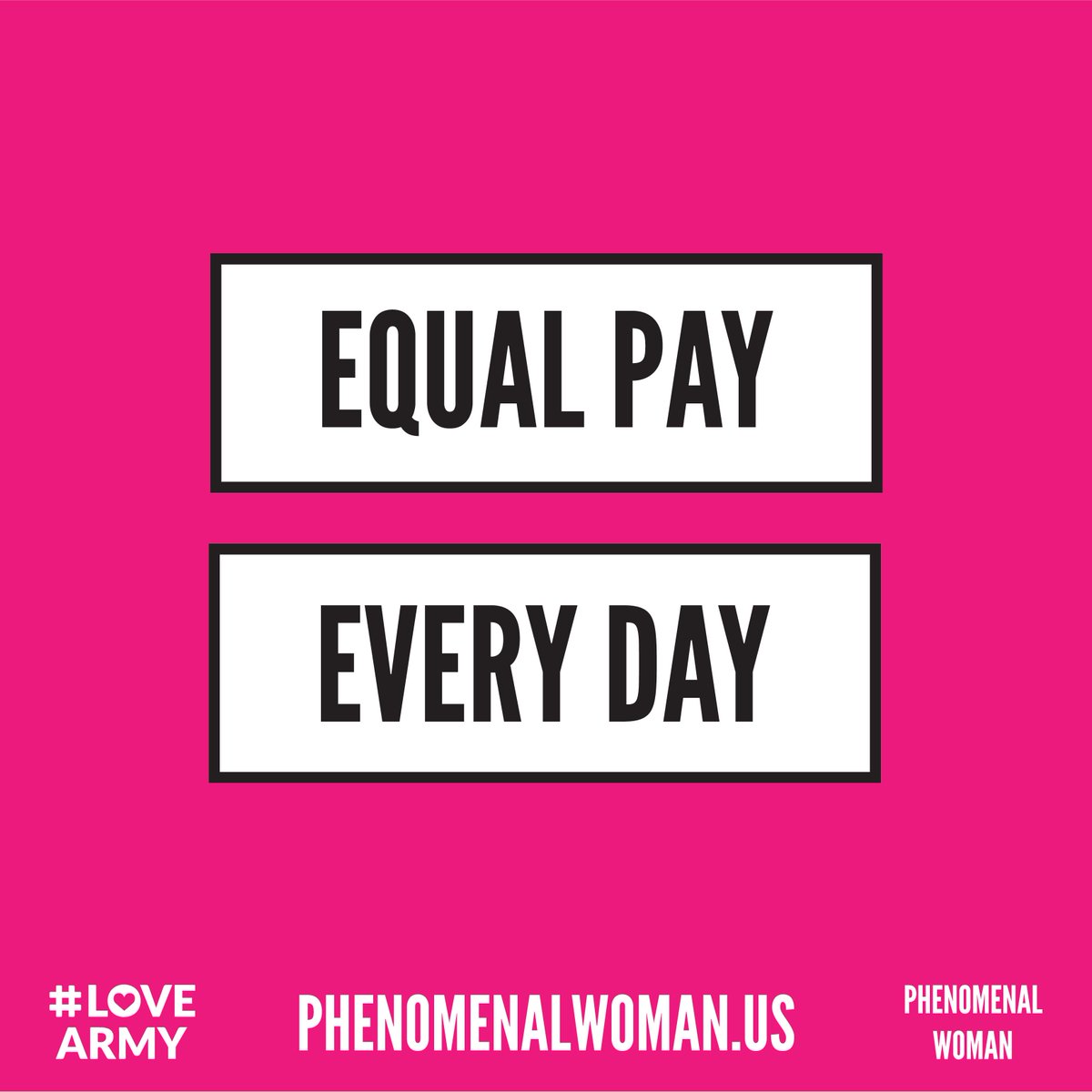 USOWomen's tweet photo. We're joining the Phenomenal Woman Action Campaign and #LoveArmy to call on male feminist allies! https://t.co/9ms9g8HZPP #EqualPayDay https://t.co/7D8Ua8cehU